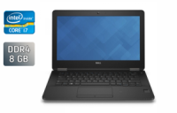 Нетбук Dell Latitude E7270 / 12.5« (1366x768) TN / Intel Core i7-6600U (2 (4) ядра по 2.6 - 3.4 GHz) / 8 GB DDR4 / 256 GB SSD / Intel HD Graphics...