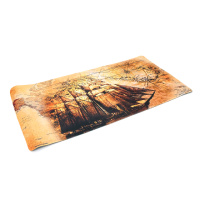 Коврик 400*800 тканевой Карта мира «Star ship» с боковой прошивкой, толщина 3 мм, цвет Beige, Пакет