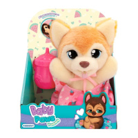 Интерактивная игрушка серии «Yummy» Померанский шпиц Baby Paws 926387IM с аксессуарами