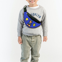 Сумка-бананка щенячий патруль «RAW PATROL» з принтом, 35х15см, дитяча, молодіжна (00022)