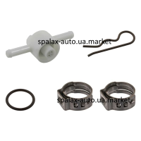 Клапан паливного фільтра VW LT,T3,T4 1.9-2.5 TDI -03 FEBI + хомути