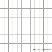 Albir Bianco Mozaika Paradyz 29,8х29,8 Парадиж Албір Біанко Мозаїка кубик 2,3х4,8 мм