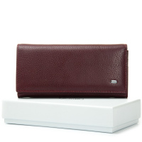 PODIUM Кошелек Classic Женский кожа DR. BOND W1-V-2 wine-red