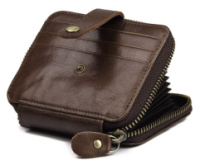 Визитница Vintage 14604 Коричневая