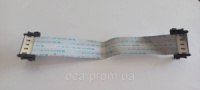 Шлейф LVDS T-con 41pin AWM 2896 80C VW-1 JAE-PH -F- довжина 17см ширина 2.7см