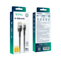 Кабель USB Ridea RC-XS51 X-Silicone Lightning 12W 2m