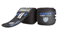 Бинти на лікоть Power System PS-3600 Elbow Wraps Blue/Black (пара)