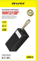 Power Bank Awei J86A - 100000mAh