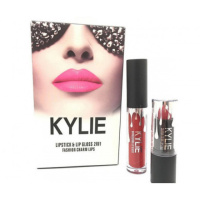 Набор помада + блеск Kylie Lipstick Lip Gloss 2 in 1