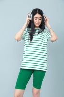 Костюм з велосипедками «Balance» оптом | Норма | Розпродаж моделі Зелений, 42-44