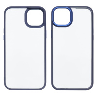 Чехол Aluminum Camera Frame для Apple iPhone 14 Max color  03 темно-синий Люкс