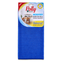 Ганчірка з мікрофібри Polly 30*40 см синя