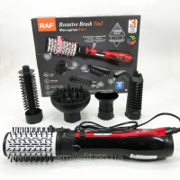 Фен стайлер RAF R.416 5в1 щітка гребінець для сушіння укладання волосся 1200 Вт
