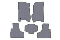 Резиновые Коврики Carsuit (Серый) для Jeep Cherokee/Liberty 2002-2007 гг
