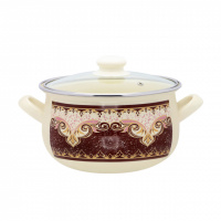 Кастрюля эмалированная 4,0 л «Вензеля» 563