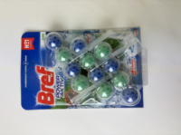 Bref Power Aktiv туалетні блоки для унітазу Pine 3x50г