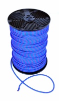 Веревка полипропилен, 6мм, 200м синяя