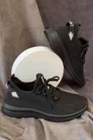 Кроссовкие мужские текстиль, цвет черный, 243R779-1