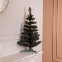 Искусственная новогодняя настольная мини елка «Полонинская» зеленая 60 см SOK-M-03-3