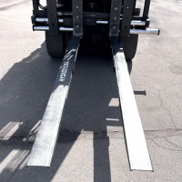 Подовжувач вил 160х50х2000мм для фронтального навантажувача