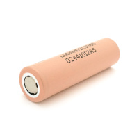 Аккумулятор 18650 Li-Ion LG LGDAHD2C1865, 2100mAh, 25A, 4.2/3.7/2.5V, BEIGE, PVC BOX, 2 шт в упаковке, цена за 1 шт