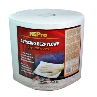 NCPro Полотенце бумажное двухслойное белое 244 м/п (26см)