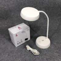 Настольная аккумуляторная лампа MS-13, настольная лампа для обучения, Usb лампа сенсорная. Цвет: белый