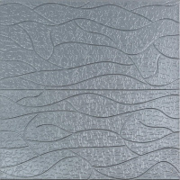 Панель 3D 700х700х6мм Серебро SW-00001951