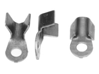 Наконечник латунний автомобільний № 168/3 що затискається д отвору під гвинт 8,5 мм, для проводу 25,00-35,00 мм кв