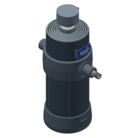 Гідроциліндр HYVA UMB 169-6-2260-K258-50-3/4-HC (підкузовний), 71406647