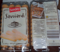 Бисквитное печенье Савоярди, 400 грамм, Италия