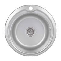 Кухонна мийка Brinex 510-D 0,8 мм Micro Decor (BRIN510MDEC08)