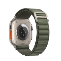 Ремешок нейлоновый Hoco iWatch WA13 alpine loop 38/ 40/ 41mm green