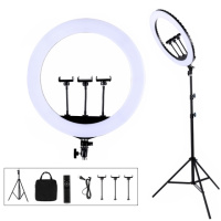Кольцевая лампа HQ-21N (72W) с усиленным штативом Linco Zenith и пультом