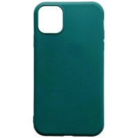 Силіконовий чохол Candy для Apple iPhone 12 Pro Max (6.7«») (Зелений / Forest green) - купити в SmartEra.ua