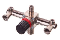 Контрольно-розподільний блок Intertool чорний (PT-9091)