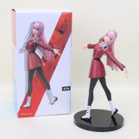 Фигурка «Zero Two». Фигурка из аниме Darling in the FranXX. Игрушка Зеро Ту. Статуэтка 02 21см