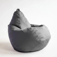 Кресло-Груша Цвет Cерый размер 100*140