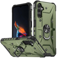 Ударостійкий чохол Pathfinder Ring для Samsung Galaxy A54 5G, Зелений / Army Green - купити в SmartEra.ua