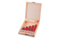 Набор фрез пазовых прямых Intertool 5 шт. (HT-0075)