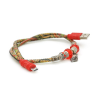 Кабель iKAKU POTALA series for micro, Red, довжина 0.5м, 2.4A, BOX