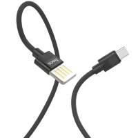 Кабель телефону Hoco U55 Outstanding Micro USB Cable (1.2m), Чорний - купити в SmartEra.ua