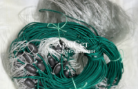 Рамовая сеть. Ø 45 мм; h 1.6 м; длина 60м; 0.16 леска. Титан (промышленный лов)