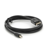 Конвертер mini Display Port (папа) на Display Port (папа) 1.8m (пакет) Black