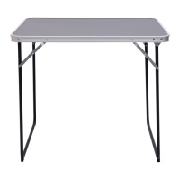 Стол для пикника раскладной 80×60×5.5 (см) Черный Lugi JY-8060B