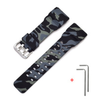 Ремінець для Casio G-Shock GG-1000/GWG-100/GSG-100 Camo Black SI (1051-0895) поліуретановий