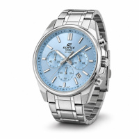 Чоловічий годинник Casio Edifice EFV-650D-2B з хронографом та синім циферблатом