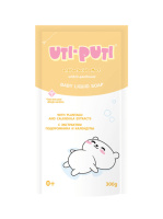 Детское жидкое мыло Uti-Puti подорожник и календула 300 мл (дой-пак)