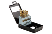 Набор сверл по металлу Apro 19 шт. (1-10 мм) титан (810208)