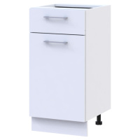 Кухонный модуль нижний Doros Лея НЯ82_40 40х46,6х82 см Белый/Дуб сонома (DRS-011366)